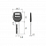 Avers JM 120 C CR с вертушком хром